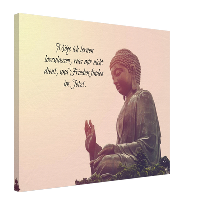 Stimmungsvolle Wandkunst für stilvolle Räume. Tibetan Kraftgebete Canvas Print – Immersive Art Experience: für stilvolle Raumgestaltung. Schlicht, elegant und wirkungsvoll.