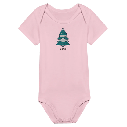 Sanfte Wandkunst fürs Kinderzimmer. Classic Baby Short Sleeve Bodysuit personalisiertes Geschenk zu Weihachten 🎅: freundlich und verspielt gestaltet. Ein Highlight für das Kinderzimmer.
