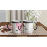 Hochwertige Keramiktasse für jeden Anlass. Kreative Geschenkidee Muttertag - Schimmernde Tasse mit Überraschungsdruck: mit eigenem Namen, Spruch oder Foto. Ein besonderer Genuss für Kaffee- oder Teeliebhaber.
