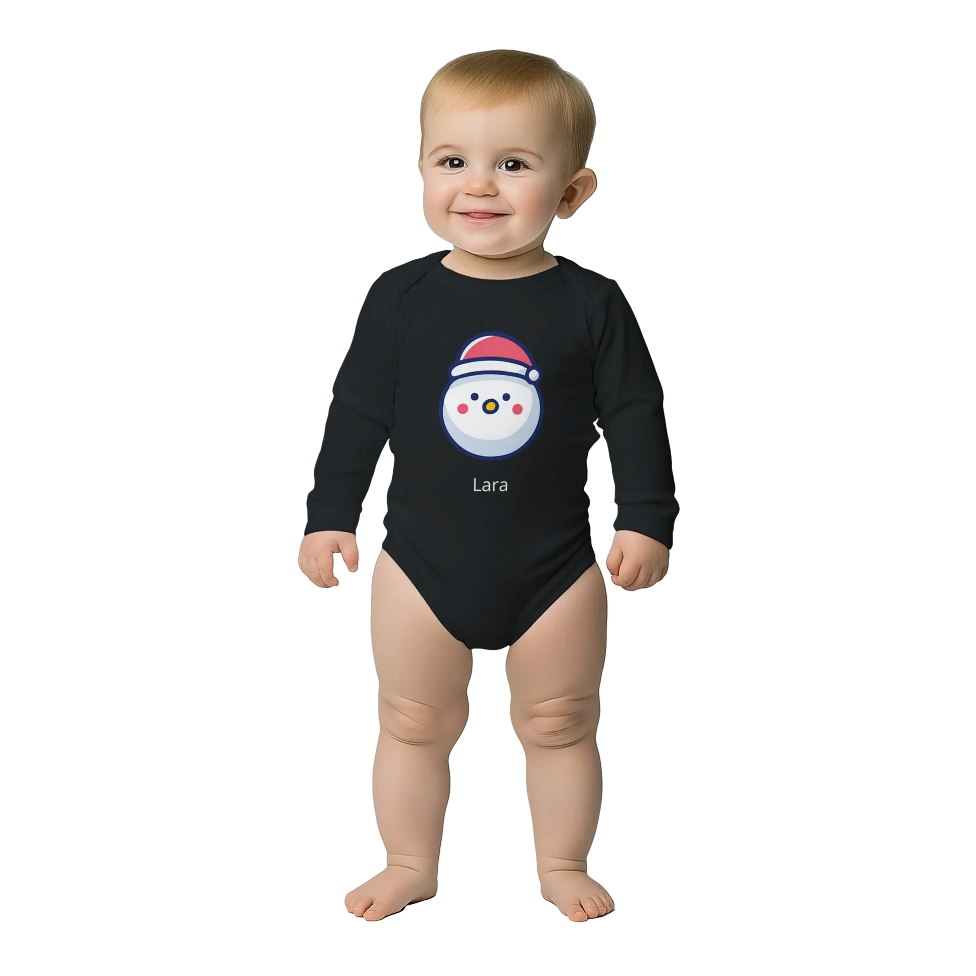 Classic Baby Long Sleeve Bodysuit zu Weihnachten personalisiert verschenken 🎅 - Zoey Kunstdrucke