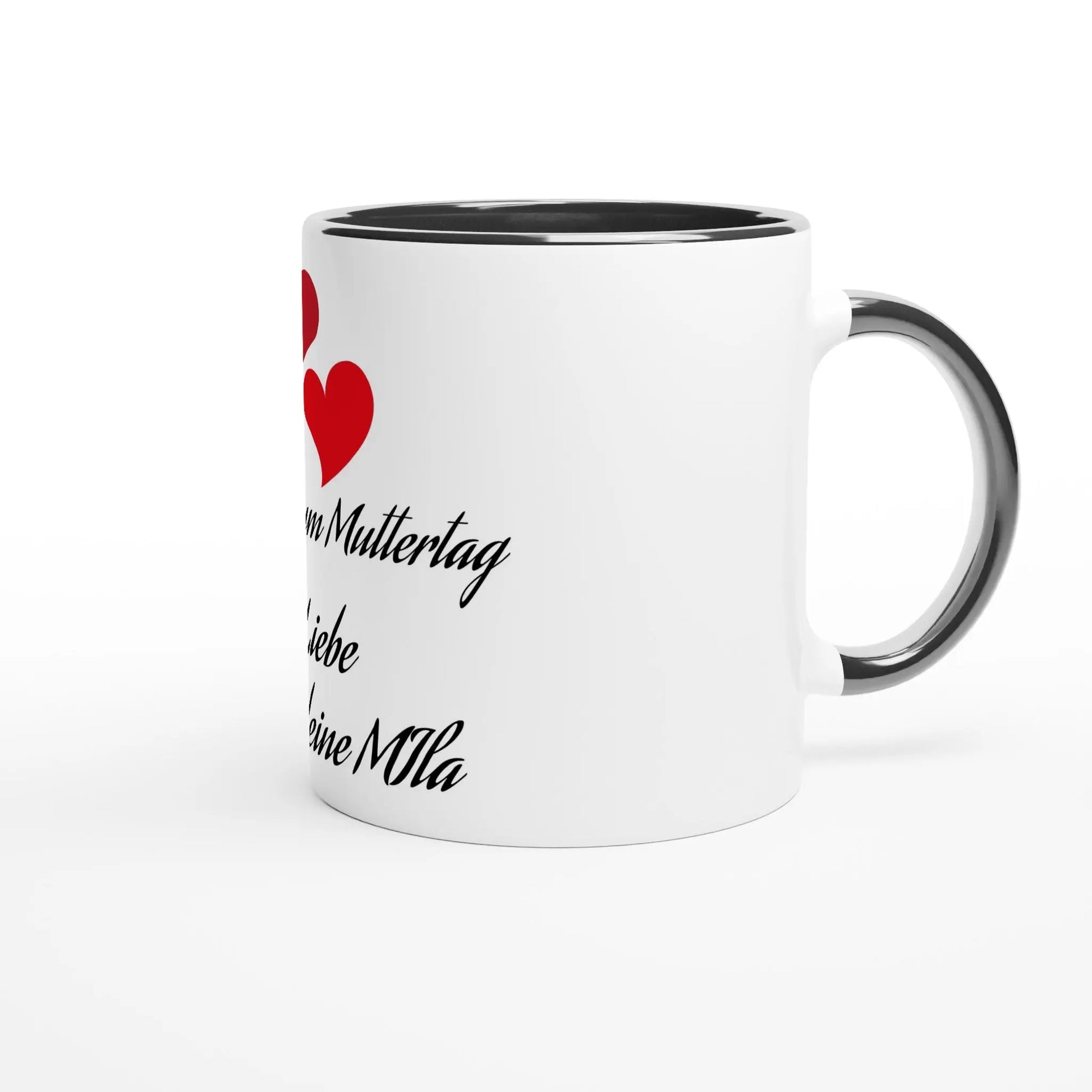 11oz 312 Ml Tasse mit Blumen und Herzen zum Muttertag😍 - Zoey Kunstdrucke