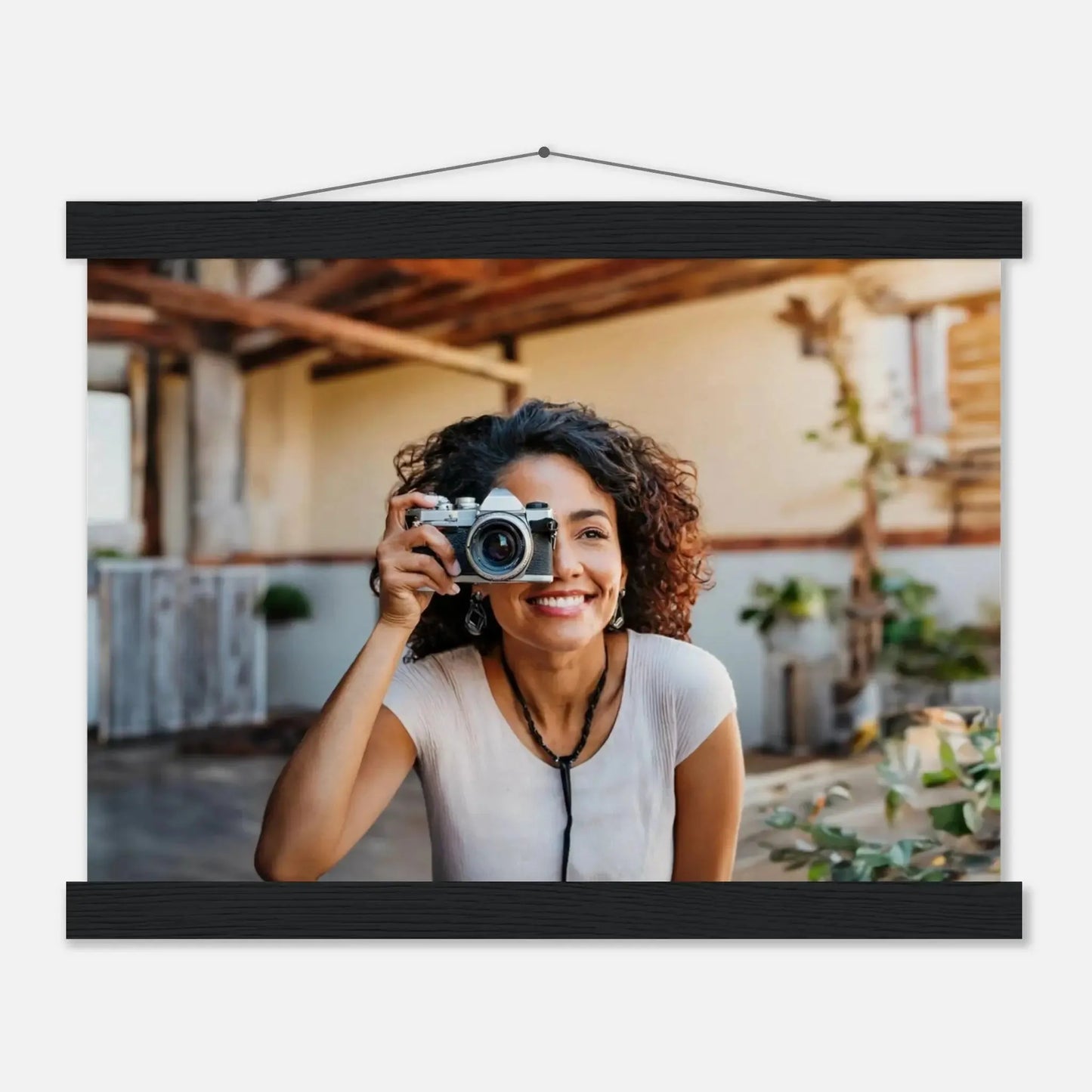 Ein Ausdruck moderner Ästhetik. Personalized  with Hanger – Custom Photo on Masters Edition Paper: passt in jedes Ambiente. Eine besondere Bereicherung für jeden Raum.