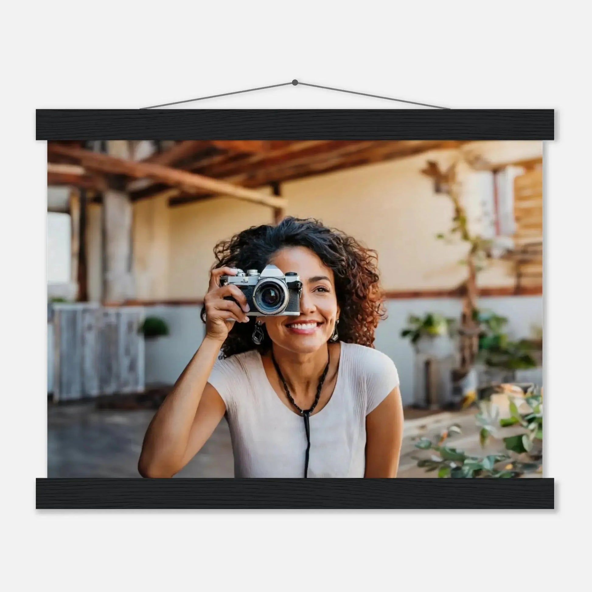 Ein Ausdruck moderner Ästhetik. Personalized  with Hanger – Custom Photo on Masters Edition Paper: passt in jedes Ambiente. Eine besondere Bereicherung für jeden Raum.