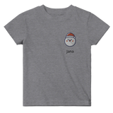 Stimmungsvolle Wandkunst für stilvolle Räume. Classic Baby Crewneck T-shirt personalisiertes Kindershirt zu Weihnachten🎅: zeitlos und harmonisch. Schlicht, elegant und wirkungsvoll.