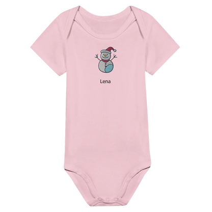Liebevolle Erinnerung an Kindheitsmomente. Classic Baby Short Sleeve Bodysuit personalisiertes Geschenk zu Weihachten 🎅: voller Geborgenheit und Fantasie. Zaubert ein Lächeln auf jedes Gesicht.