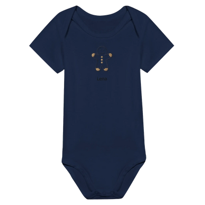 Sanfte Wandkunst fürs Kinderzimmer. Classic Baby Short Sleeve Bodysuit personalisiertes Geschenk zu Weihachten 🎅: freundlich und verspielt gestaltet. Zaubert ein Lächeln auf jedes Gesicht.