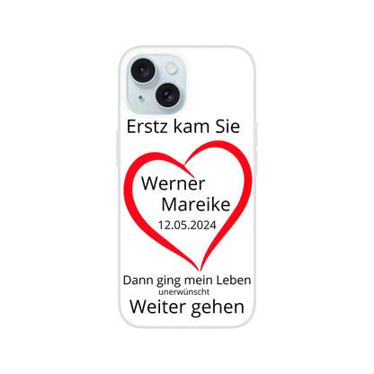 Flexi case personalisierbare Hülle für IPhone - Zoey Kunstdrucke