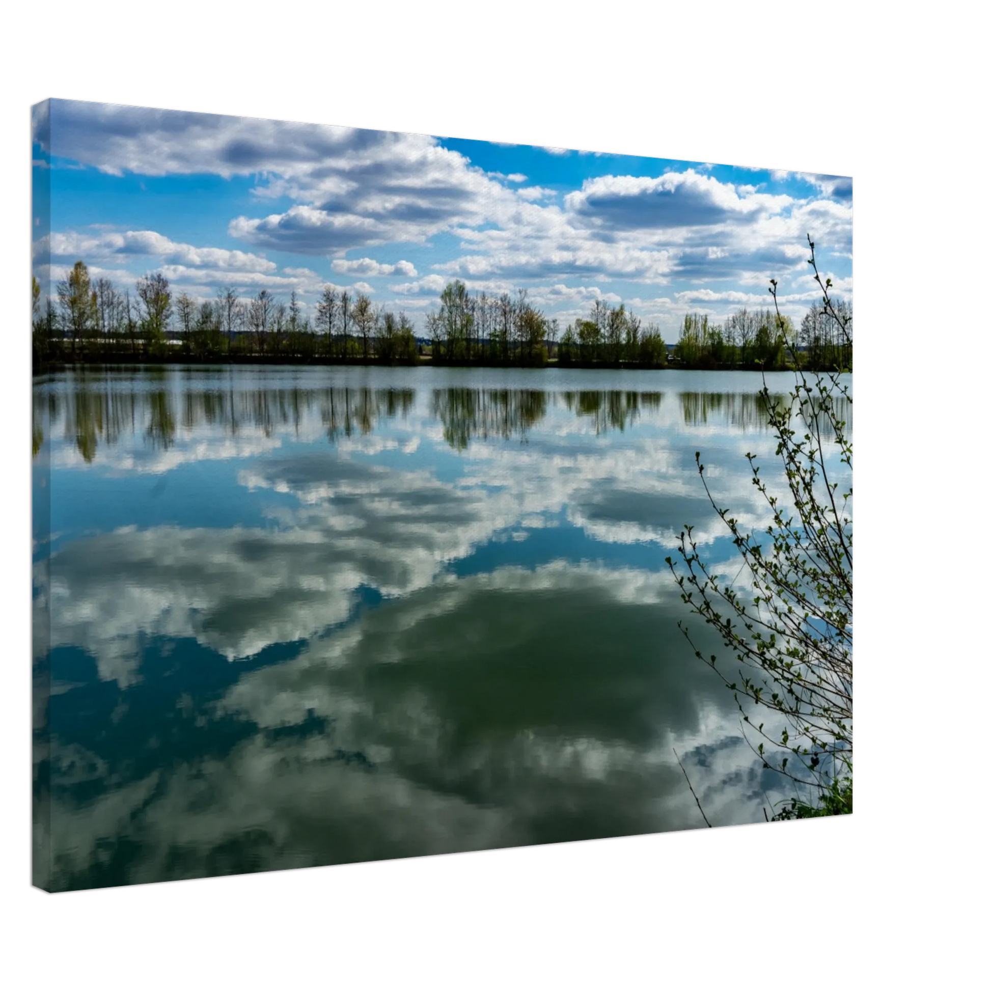 Dekoration mit Charakter. Kunstdruck trifft Leinwand - Horizont meets Water  70x100 cm / 28x40″: passt in jedes Ambiente. Eine besondere Bereicherung für jeden Raum.