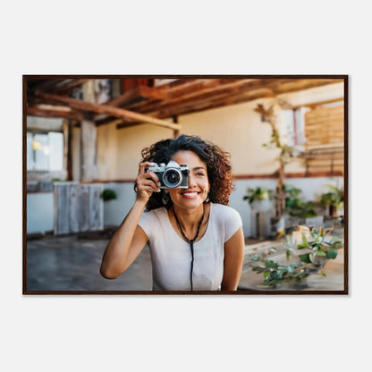 Dekoration mit Charakter. Personalisierbares Holzrahmen- – Elegantes individuelles Foto Kunstwerk: passt in jedes Ambiente. Schlicht, elegant und wirkungsvoll.