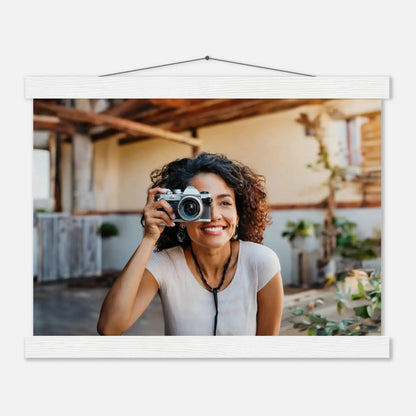 Ein Ausdruck moderner Ästhetik. Personalized  with Hanger – Custom Photo on Masters Edition Paper: passt in jedes Ambiente. Eine besondere Bereicherung für jeden Raum.