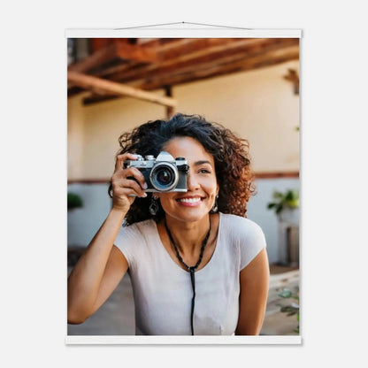 Stimmungsvolle Wandkunst für stilvolle Räume. Personalisierbares  mit Aufhängern – Minimalistische Holzleisten für Vintage-Charme: für stilvolle Raumgestaltung. Eine besondere Bereicherung für jeden Raum.