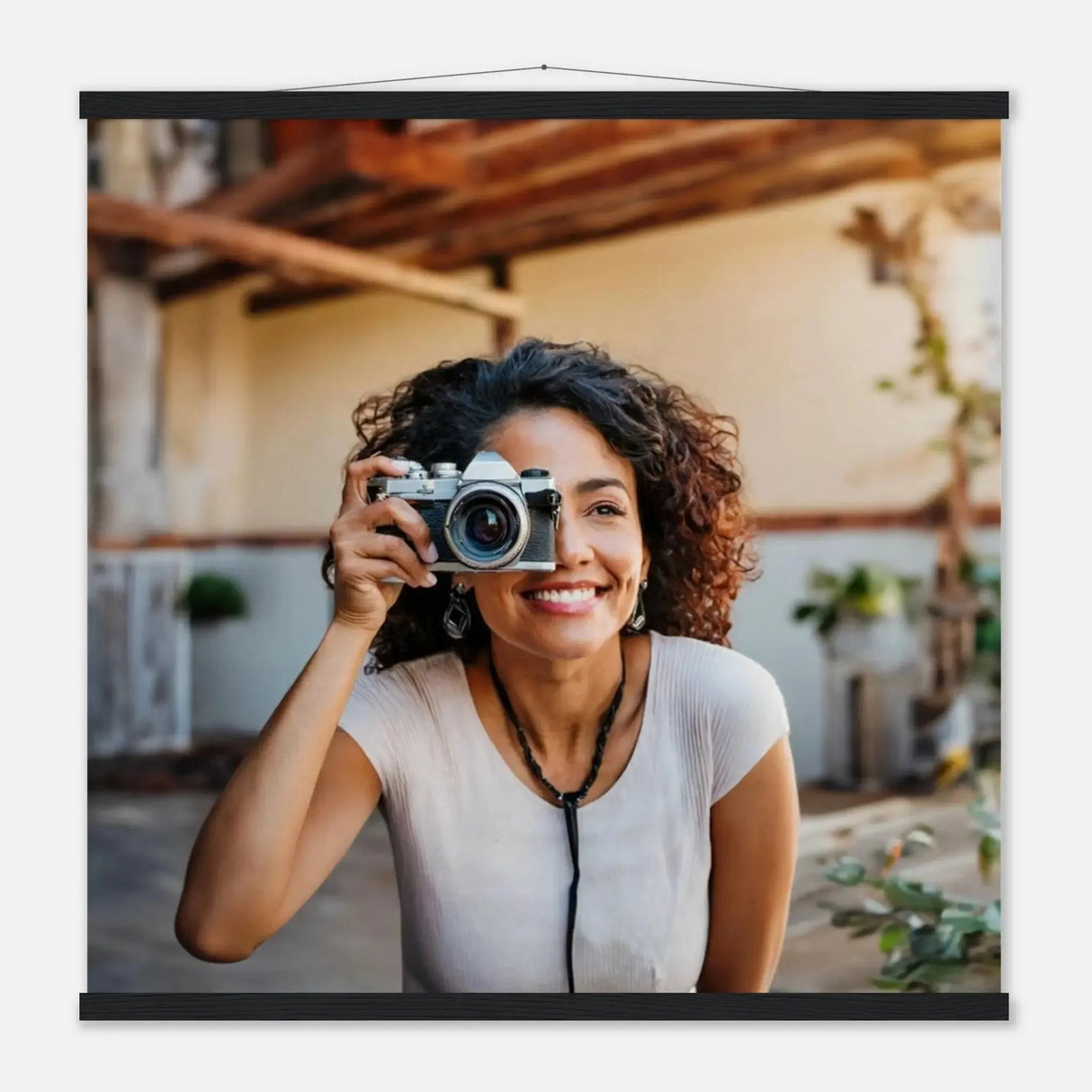Dekoration mit Charakter. Personalized  with Hanger – Custom Photo on Masters Edition Paper: zeitlos und harmonisch. Eine besondere Bereicherung für jeden Raum.