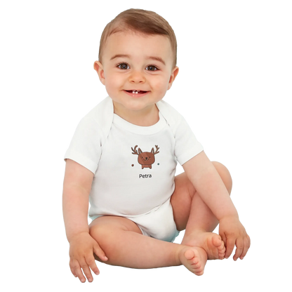 Sanfte Wandkunst fürs Kinderzimmer. BioCot Baby-Strampler – 100 % Bio-Baumwolle Baby-Body mit kurzen Ärmeln: freundlich und verspielt gestaltet. Zaubert ein Lächeln auf jedes Gesicht.