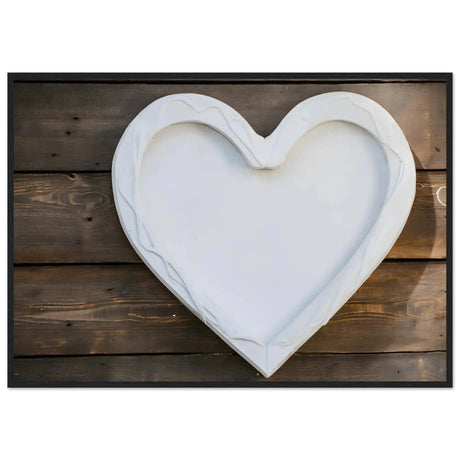 Stimmungsvolle Wandkunst für stilvolle Räume. mit Holzrahmen zur Hochzeit personalisierbar: zeitlos und harmonisch. Schlicht, elegant und wirkungsvoll.