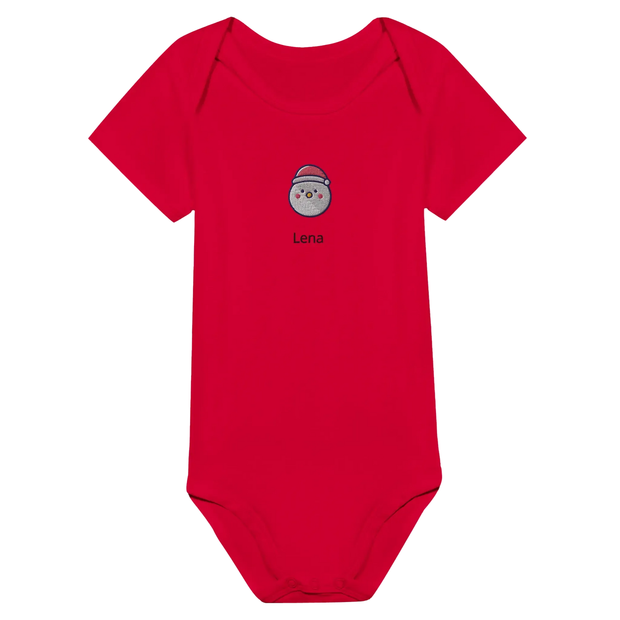 Dekoration mit Charakter. Classic Baby Short Sleeve Bodysuit personalisiertes Geschenk zu Weihachten 🎅: zeitlos und harmonisch. Schlicht, elegant und wirkungsvoll.