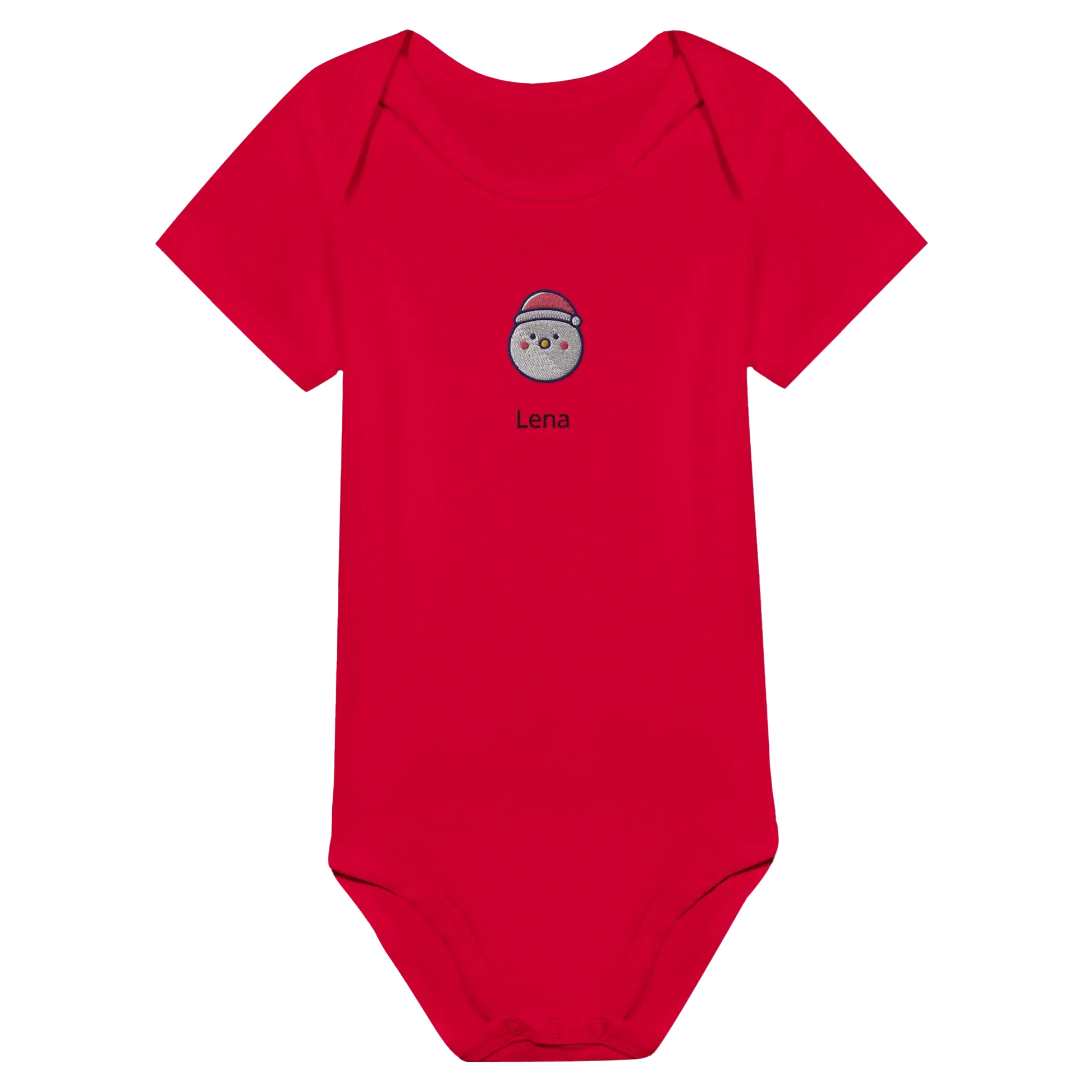 Liebevolle Erinnerung an Kindheitsmomente. Classic Baby Short Sleeve Bodysuit personalisiertes Geschenk zu Weihachten 🎅: freundlich und verspielt gestaltet. Ein Highlight für das Kinderzimmer.