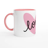 Stimmungsvolle Wandkunst für stilvolle Räume. Geschenk Tasse Muttertag – Keramiktasse mit Shine Effekt: zeitlos und harmonisch. Schlicht, elegant und wirkungsvoll.