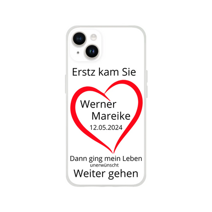 Flexi case personalisierbare Hülle für IPhone - Zoey Kunstdrucke