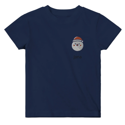 Sanfte Wandkunst fürs Kinderzimmer. Classic Baby Crewneck T-shirt personalisiertes Kindershirt zu Weihnachten🎅: freundlich und verspielt gestaltet. Ein Highlight für das Kinderzimmer.