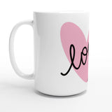 Hochwertige Keramiktasse für jeden Anlass. Weiße Keramiktasse für Muttertag – 15oz Waschmaschinenfestes Design: mit eigenem Namen, Spruch oder Foto. Perfekt als Geschenk für jeden Anlass.