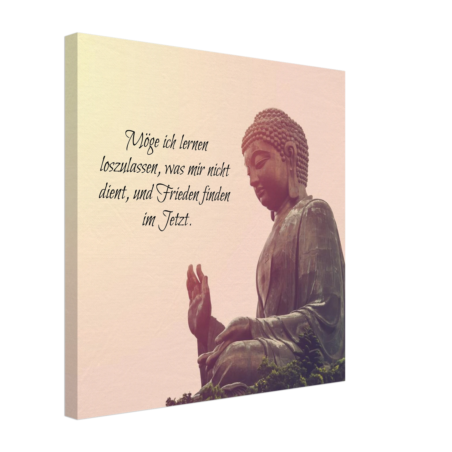 Dekoration mit Charakter. Tibetan Kraftgebete Canvas Print – Immersive Art Experience: zeitlos und harmonisch. Eine besondere Bereicherung für jeden Raum.