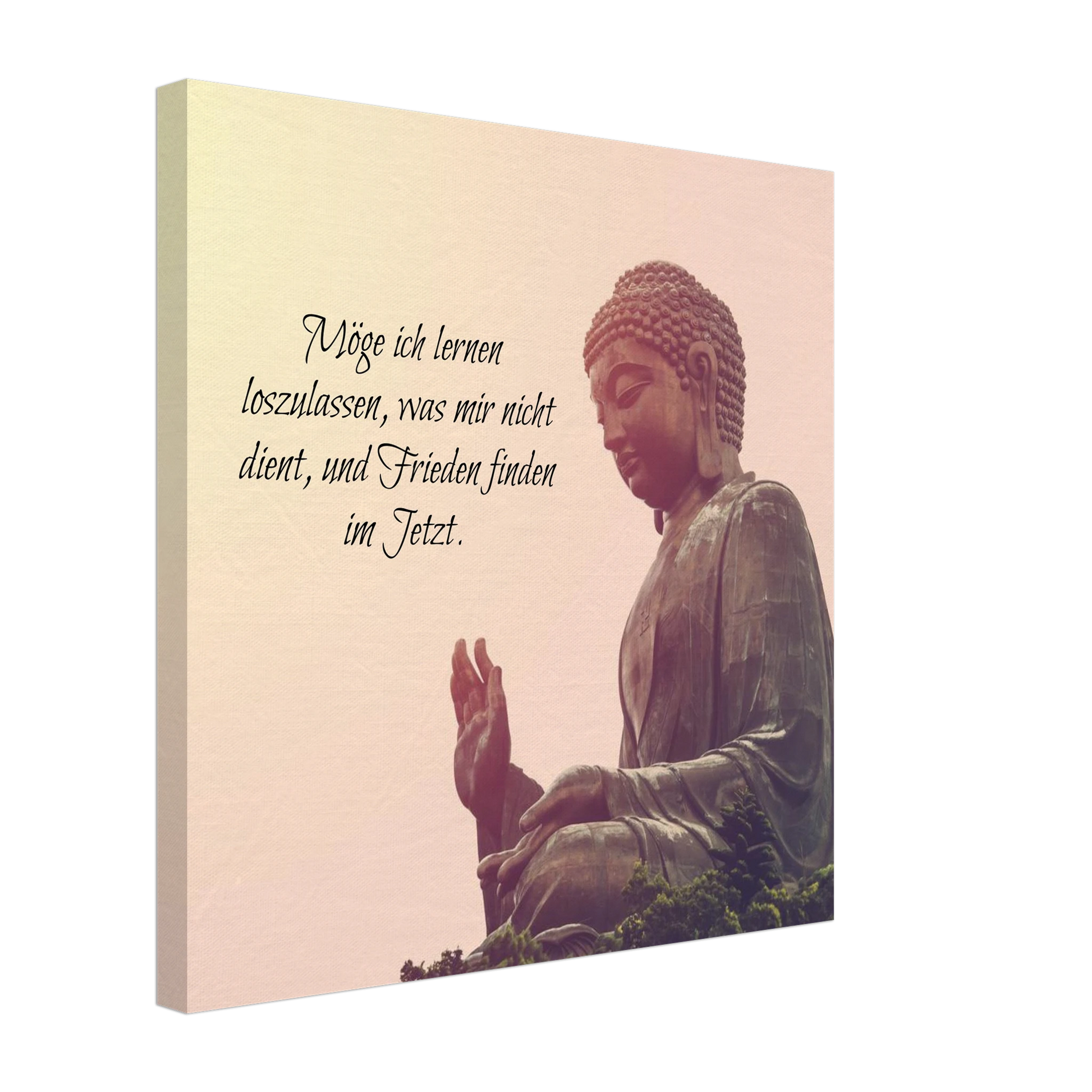 Dekoration mit Charakter. Tibetan Kraftgebete Canvas Print – Immersive Art Experience: zeitlos und harmonisch. Eine besondere Bereicherung für jeden Raum.