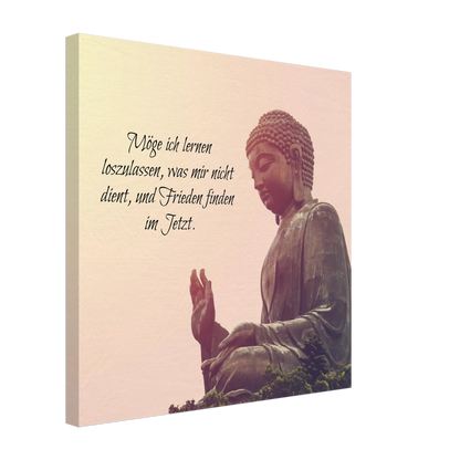 Dekoration mit Charakter. Tibetan Kraftgebete Canvas Print – Immersive Art Experience: zeitlos und harmonisch. Eine besondere Bereicherung für jeden Raum.