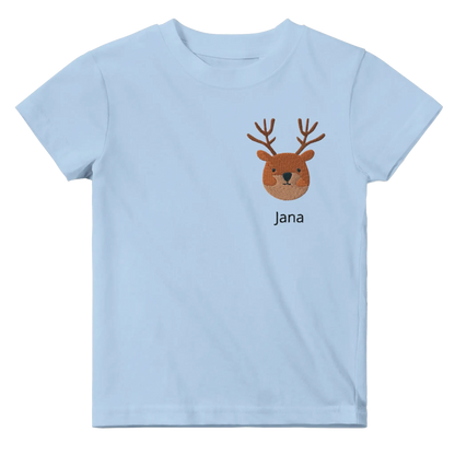 Sanfte Wandkunst fürs Kinderzimmer. Classic Baby Crewneck T-shirt personalisiertes Kindershirt zu Weihnachten🎅: voller Geborgenheit und Fantasie. Zaubert ein Lächeln auf jedes Gesicht.