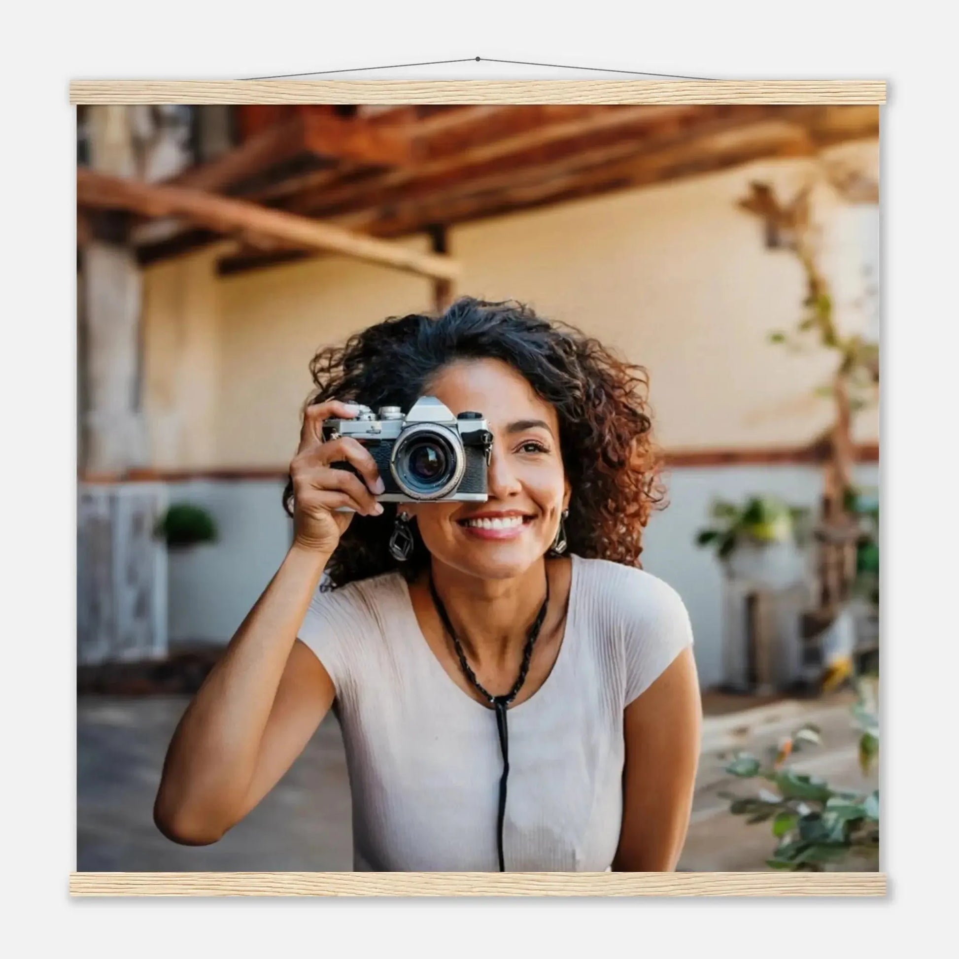 Ein Ausdruck moderner Ästhetik. Personalized  with Hanger – Custom Photo on Masters Edition Paper: für stilvolle Raumgestaltung. Eine besondere Bereicherung für jeden Raum.