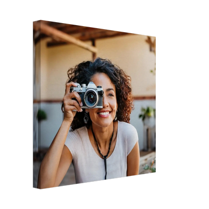 Individuelle Familienportraits auf Leinwand mit Foto 30 % auf Leinwände Black Friday - Zoey Kunstdrucke