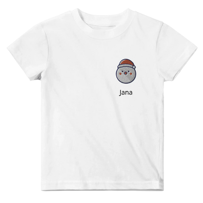 Sanfte Wandkunst fürs Kinderzimmer. Classic Baby Crewneck T-shirt personalisiertes Kindershirt zu Weihnachten🎅: voller Geborgenheit und Fantasie. Ein Highlight für das Kinderzimmer.
