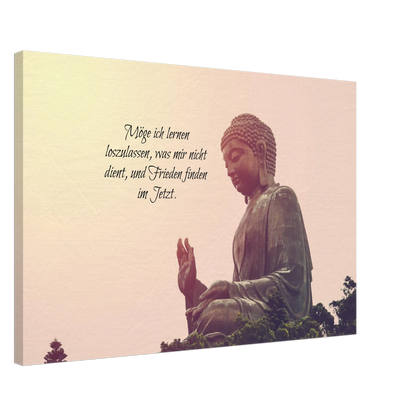 Stimmungsvolle Wandkunst für stilvolle Räume. Tibetan Kraftgebete Canvas Print – Immersive Art Experience: für stilvolle Raumgestaltung. Eine besondere Bereicherung für jeden Raum.