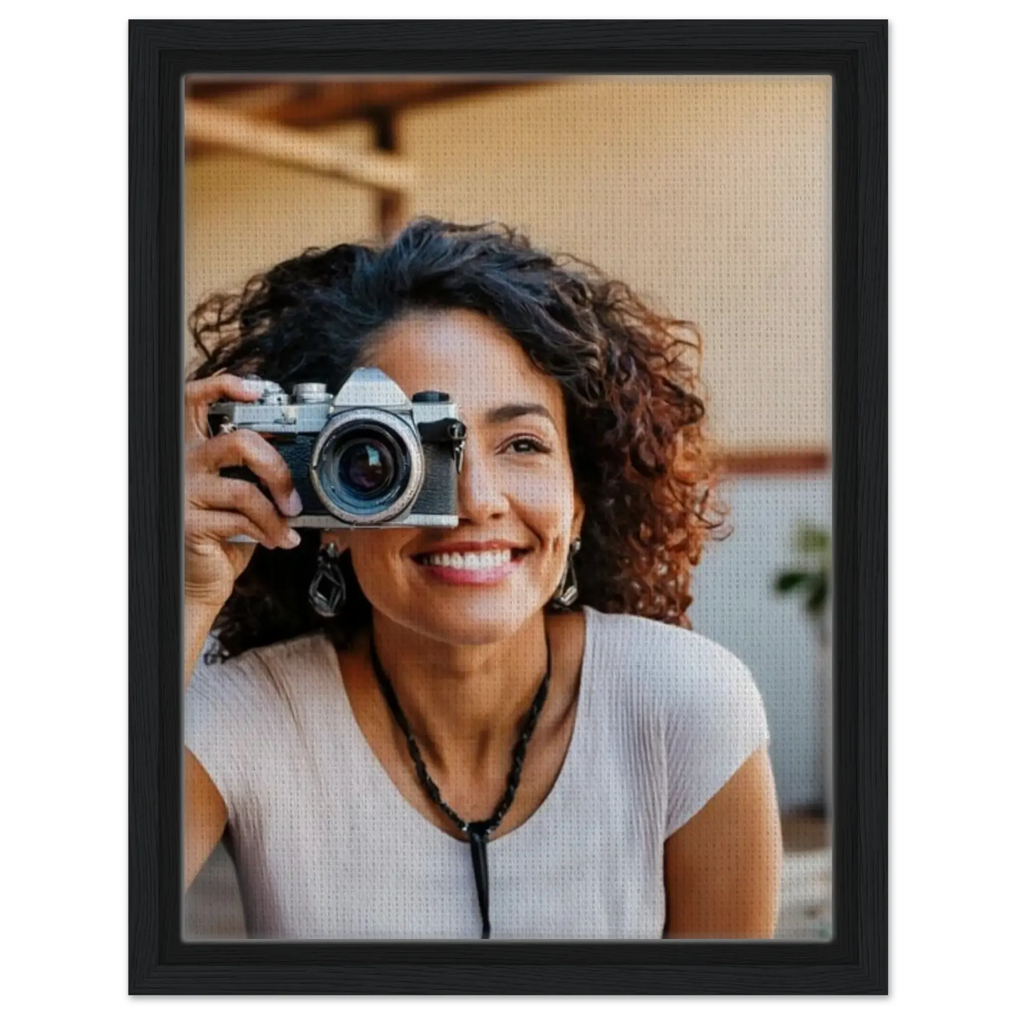 Ein Ausdruck moderner Ästhetik. Dein Foto auf Leinwand mit  – personalisierte bedruckte Leinwand: zeitlos und harmonisch. Schlicht, elegant und wirkungsvoll.