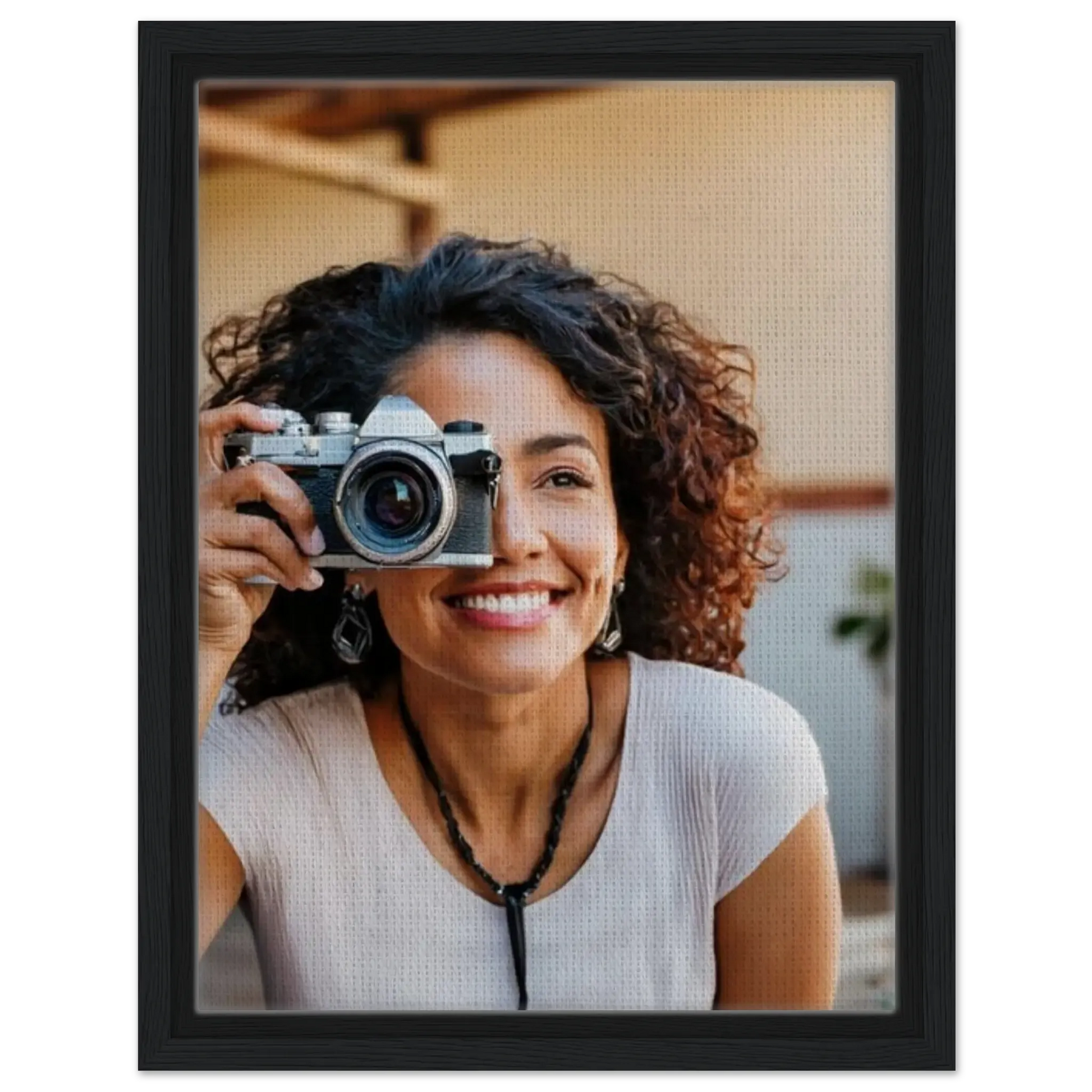 Ein Ausdruck moderner Ästhetik. Dein Foto auf Leinwand mit  – personalisierte bedruckte Leinwand: zeitlos und harmonisch. Schlicht, elegant und wirkungsvoll.
