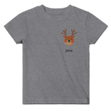 Stimmungsvolle Wandkunst für stilvolle Räume. Classic Baby Crewneck T-shirt personalisiertes Kindershirt zu Weihnachten🎅: zeitlos und harmonisch. Eine besondere Bereicherung für jeden Raum.