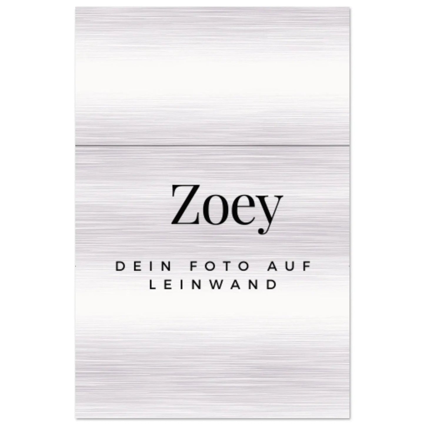 Ein Ausdruck moderner Ästhetik. Brushed Aluminum Print personalisierbarer: zeitlos und harmonisch. Schlicht, elegant und wirkungsvoll.