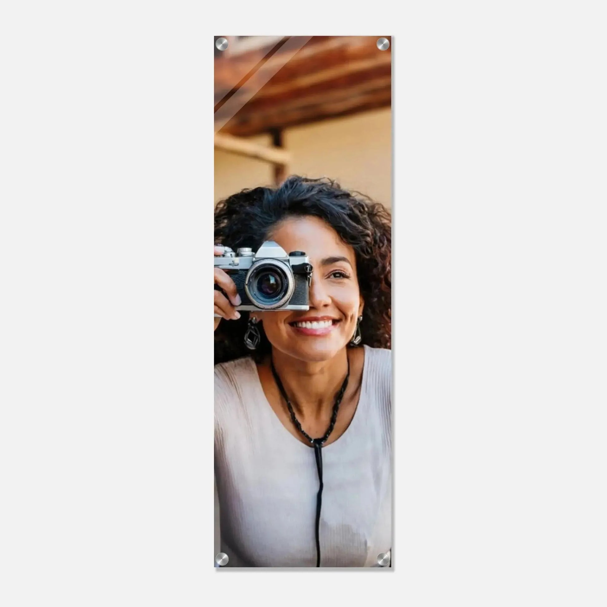 Ein Ausdruck moderner Ästhetik. Dein Foto - Selbstportrait - Familienfoto -  auf Acrylglas: passt in jedes Ambiente. Schlicht, elegant und wirkungsvoll.