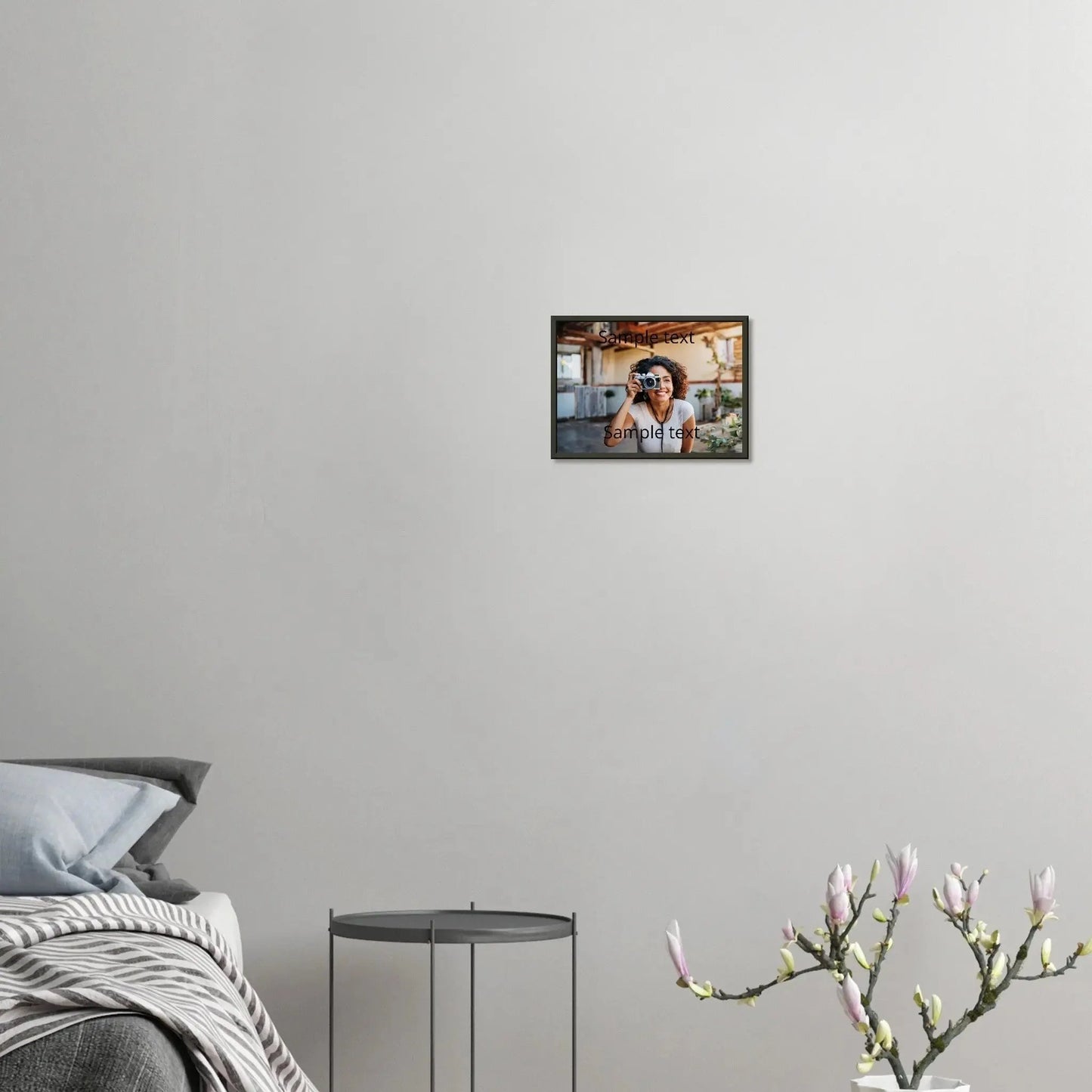 Dekoration mit Charakter. Classic Semi-Glossy Paper Metal Framed  dein Foto: passt in jedes Ambiente. Eine besondere Bereicherung für jeden Raum.