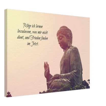 Dekoration mit Charakter. Tibetan Kraftgebete Canvas Print – Immersive Art Experience: für stilvolle Raumgestaltung. Eine besondere Bereicherung für jeden Raum.