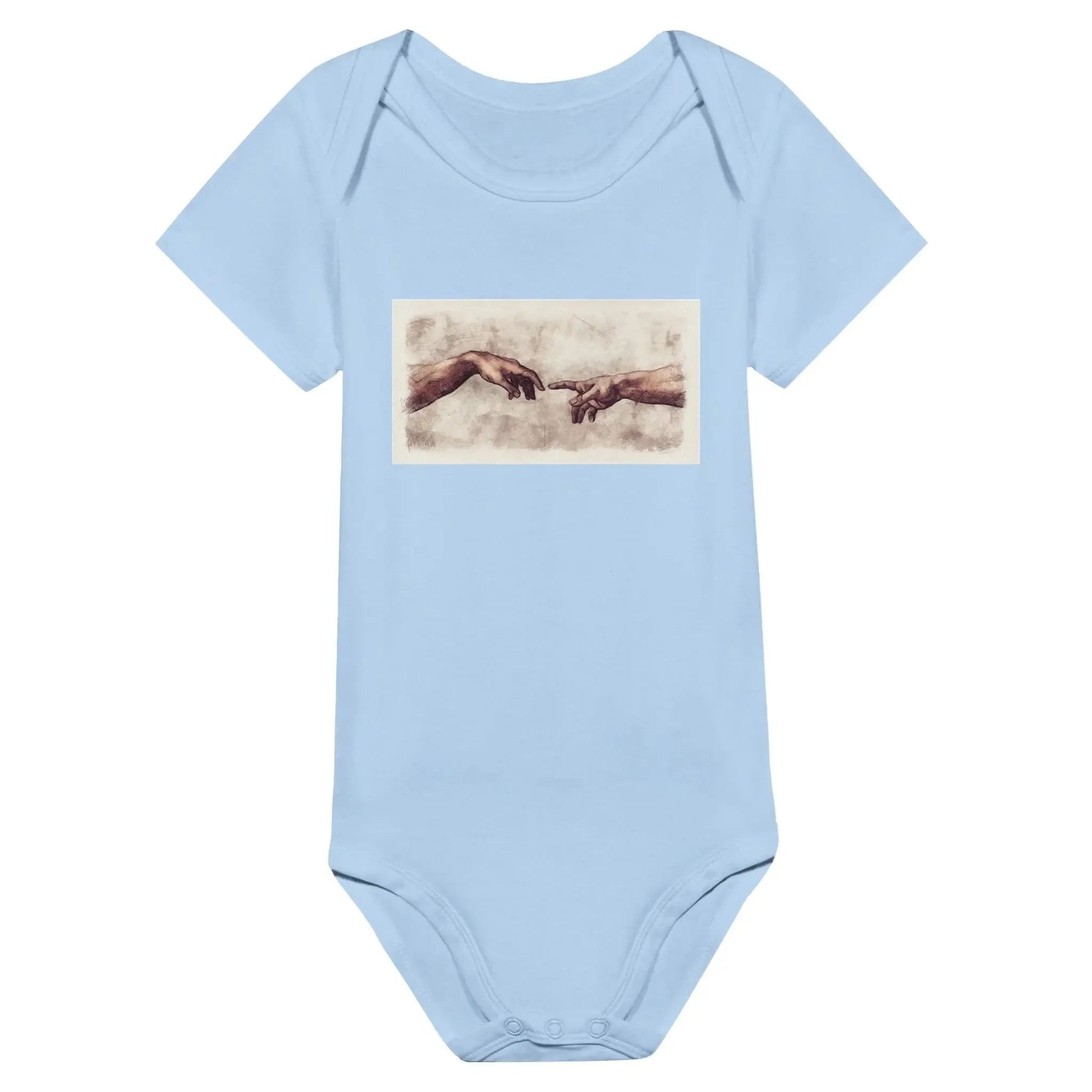 Liebevolle Erinnerung an Kindheitsmomente. Classic Baby Short Sleeve Bodysuit personalisiertes Geschenk zu Weihachten 🎅: freundlich und verspielt gestaltet. Ein Highlight für das Kinderzimmer.