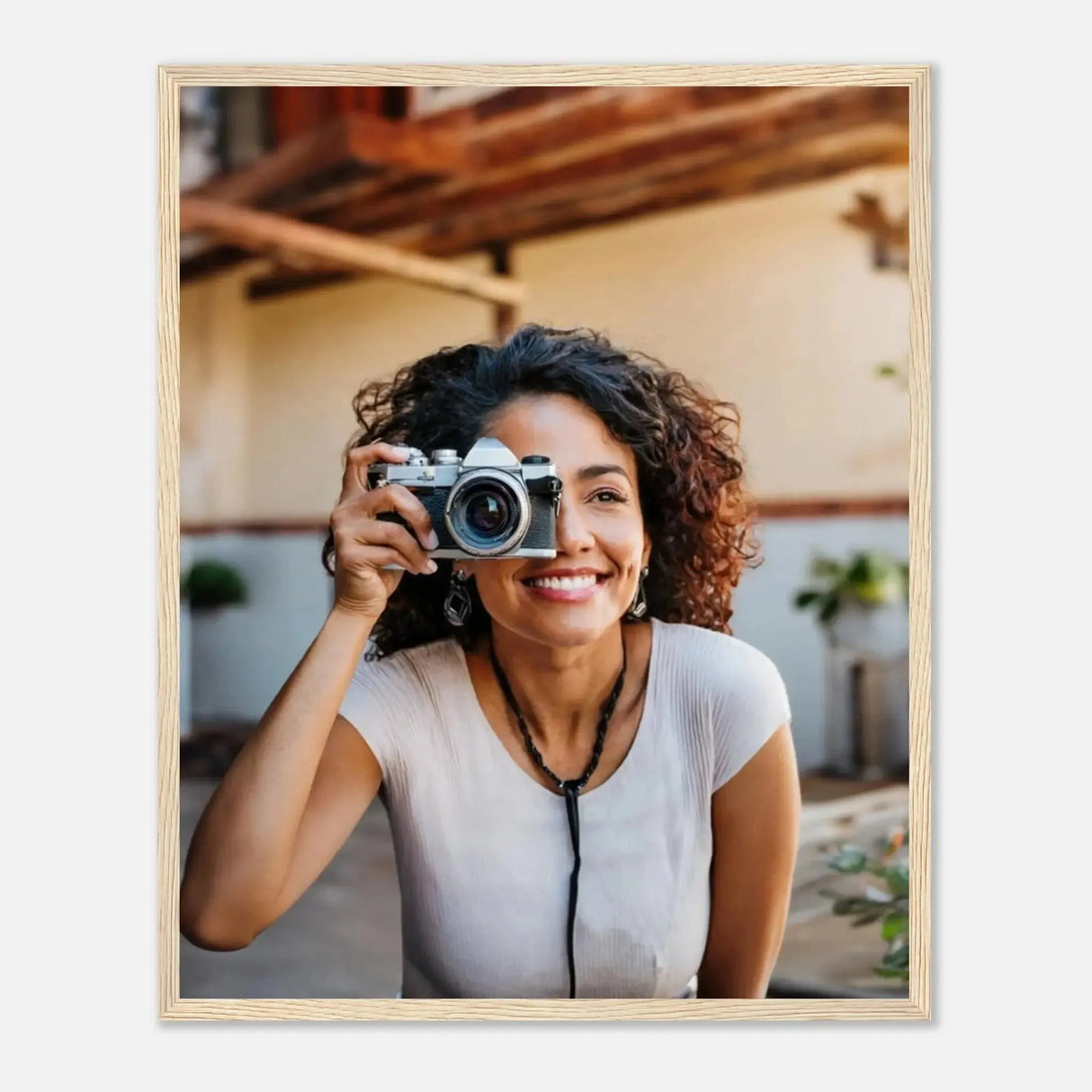 Dekoration mit Charakter. Personalisierbares Holzrahmen- – Elegantes individuelles Foto Kunstwerk: zeitlos und harmonisch. Eine besondere Bereicherung für jeden Raum.