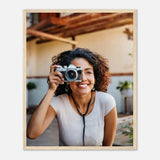 Dekoration mit Charakter. Personalisierbares Holzrahmen- – Elegantes individuelles Foto Kunstwerk: zeitlos und harmonisch. Eine besondere Bereicherung für jeden Raum.