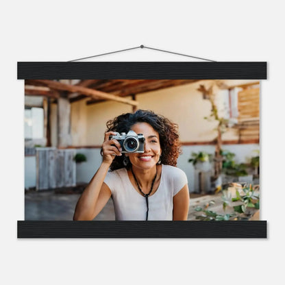 Dekoration mit Charakter. Personalized  with Hanger – Custom Photo on Masters Edition Paper: passt in jedes Ambiente. Eine besondere Bereicherung für jeden Raum.