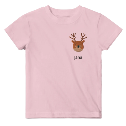 Sanfte Wandkunst fürs Kinderzimmer. Classic Baby Crewneck T-shirt personalisiertes Kindershirt zu Weihnachten🎅: voller Geborgenheit und Fantasie. Ein Highlight für das Kinderzimmer.