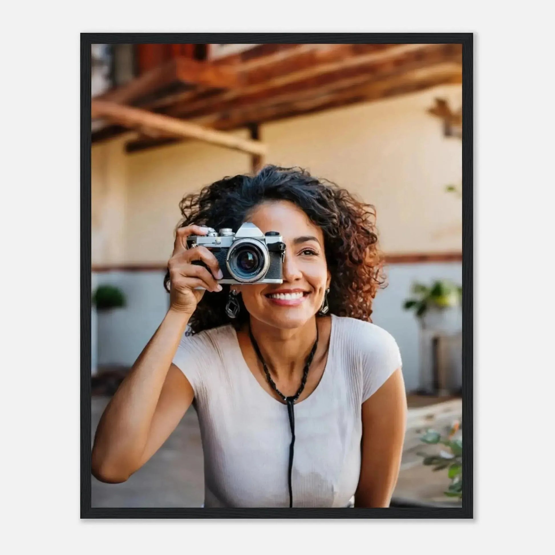 Dekoration mit Charakter. Personalisierbares Holzrahmen- – Elegantes individuelles Foto Kunstwerk: passt in jedes Ambiente. Eine besondere Bereicherung für jeden Raum.