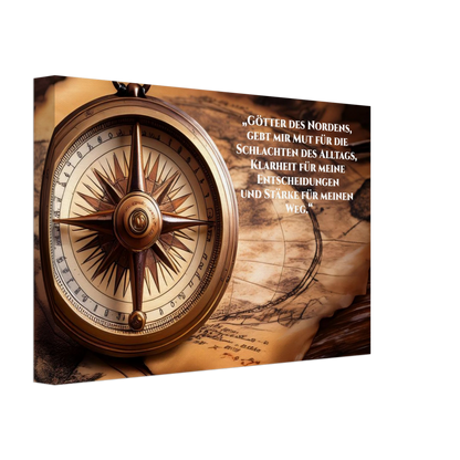 Stimmungsvolle Wandkunst für stilvolle Räume. Nordische Kraftgebete auf Leinwand: für stilvolle Raumgestaltung. Schlicht, elegant und wirkungsvoll.