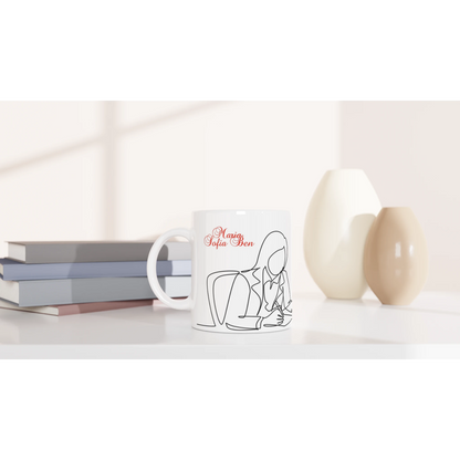 Liebevoll gestaltete personalisierte Tasse. Personalisierte Tasse Buchhalterin - Mit Foto und Wunschtext: mit eigenem Namen, Spruch oder Foto. Perfekt als Geschenk für jeden Anlass.