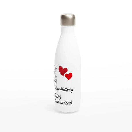 Stimmungsvolle Wandkunst für stilvolle Räume. Weiße Edelstahl-Wasserflasche (17oz): zeitlos und harmonisch. Eine besondere Bereicherung für jeden Raum.