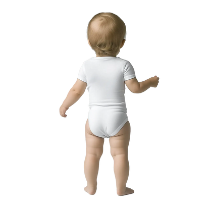 Liebevolle Erinnerung an Kindheitsmomente. Classic Baby Short Sleeve Bodysuit personalisiertes Geschenk zu Weihachten 🎅: voller Geborgenheit und Fantasie. Ein Highlight für das Kinderzimmer.