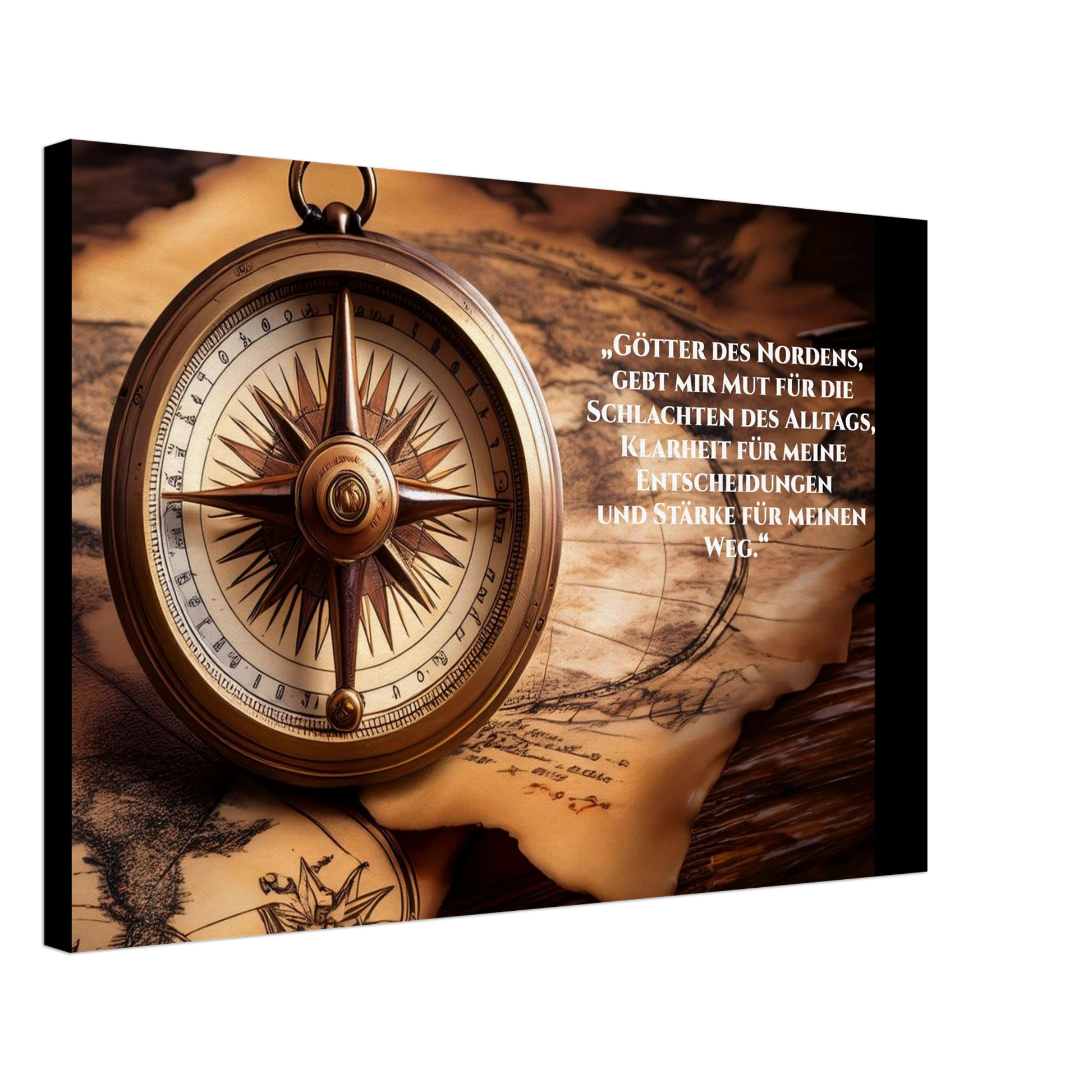 Stimmungsvolle Wandkunst für stilvolle Räume. Nordische Kraftgebete auf Leinwand: zeitlos und harmonisch. Eine besondere Bereicherung für jeden Raum.